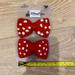 Disney Accessories | Disney Parks Knit Bows For Hair | Color: Red | Size: Os