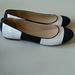 J. Crew Shoes | J Crew Nora Linen Ballet Flat Size 10 | Color: Black/White | Size: 10
