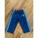 Adidas Bottoms | Adidas Baby Toddler Boys Track Pants Blue White Pull-On Kids 12m | Color: Blue/White | Size: 12mb