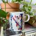 Anthropologie Dining | Anthropologie Petal Palette Monogram “N” Mug | Color: White | Size: Os