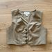 Anthropologie Jackets & Coats | Anthropologie Vest | Color: Tan | Size: S