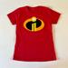 Disney Tops | Disney Incredibles 2 Size Xl Red Yellow Black Shirt Top Tee Halloween Costume | Color: Black/Red | Size: Xl