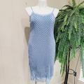 Free People Dresses | Free People Slip Dress Women's Sz 6 Summer Dress | Color: Blue | Size: 6