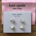 Kate Spade Jewelry | Kate Spade Rise & Shine Stud Earrings | Color: Gold/Silver | Size: Os