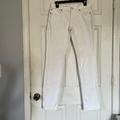 Madewell Jeans | Madewell Rail Straight Solid White Jeans Trousers Pants Sz 30 X 34 | Color: White | Size: 30