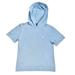 Polo By Ralph Lauren Shirts & Tops | Boy's Polo Ralph Lauren Short Sleeve Baby Blue Cotton Hoodie Large (14-16) | Color: Blue | Size: Lb
