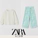 Zara Other | Bundle Of 2 | Zara Girl | Size 8 | Color: Blue/White | Size: 8 Years/ Aos | 128 Cm