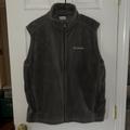 Columbia Jackets & Coats | Columbia Mens Gray Soft Fleece Full Zip Vest Size Large | Color: Gray | Size: L