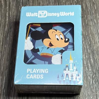 Disney Games | Disney World Playing Cards | Color: Blue/Red | Size: Os