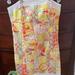 Lilly Pulitzer Dresses | Lilly Pulitzer Happiest Hour Patch Print Dress 14 | Color: Orange/Yellow | Size: 14