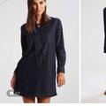 Ralph Lauren Dresses | - Ralph Lauren Denim And Supply Denim Tie Front Euc Shirt Dress With Pocke | Color: Blue | Size: L