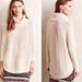 Anthropologie Sweaters | Anthropologie Angle Of The North Sweater Harvest Moon Beige Cowl Neck Small | Color: Cream | Size: S