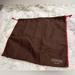 Coach Accessories | Coach Dust Bag W/Red Drawstring! Color-Brown | Color: Brown/Red | Size: Os