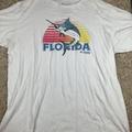 Columbia Shirts | Columbia Pfg T-Shirt Size Xxl Florida Graphic T Fishing Mens Casual Cotton | Color: White | Size: 2xl