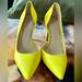 Jessica Simpson Shoes | Jessica Simpson Yellow Heels | Color: Yellow | Size: 6