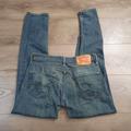 Levi's Jeans | Levis 511 Jeans Men 30x32 Blue Distressed Normcore Straight Chore Work Casual | Color: Blue | Size: 30