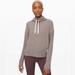 Lululemon Athletica Tops | Lululemon Go Forward Pullover Hoodie Womens Size 8. | Color: Gray/Pink | Size: 8