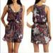 Free People Dresses | Free People Purple Paisley Print Falling For Georgette Dress Xs | Color: Purple/Red | Size: Xs