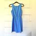 J. Crew Dresses | J.Crew Blue White Striped Sleeveless Dress Sz 00 | Color: Blue/White | Size: 00
