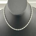 Madewell Jewelry | (36)Madewell Nwot Silver Rope Chain Necklace | Color: Silver | Size: Os