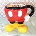 Disney Dining | Authentic Disney Parks Mickey Mouse Pants Ceramic Coffee Mug Cup | Color: Red/Yellow | Size: Os