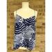 Lilly Pulitzer Tops | Lilly Pulitzer Euc Navy White Silk Cami Sz M | Color: Blue/White | Size: M