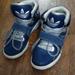 Adidas Shoes | Adidas Men's Mid Basketball Shoes | Color: Blue/Gray | Size: 9.5