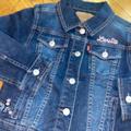 Levi's Jackets & Coats | Girls Levi’s Jean Denim Jacket Size 6 With Rose & Butterfly Detail | Color: Blue/Pink | Size: 6g