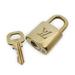 Louis Vuitton Accessories | Louis Vuitton Padlock Lock And Key | Color: Gold | Size: Os