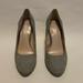 Nine West Shoes | Nine West Grey Suede Heels Size 5 | Color: Gray | Size: 5