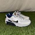 Nike Shoes | Nike Air Max 90 G Nrg Golf Shoes 'Pure Platinum' | Color: Blue/White | Size: Various