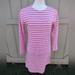Anthropologie Dresses | Anthropologie Sts Sail To Stable Xs Striped Shift Dress Beach Summer Pink Resort | Color: Pink | Size: Xs