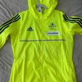 Adidas Jackets & Coats | Boston Marathon Yellow Running Jacket | Color: Blue/Yellow | Size: M