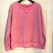 American Eagle Outfitters Tops | Barbie Pink Ae Crewneck Sweatshirt | Color: Pink | Size: L