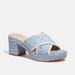 Coach Shoes | Coach Sloan Espadrille Sandals Chambray | Color: Blue | Size: Various