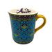 Disney Kitchen | Disney Aladdin Blue & Gold Genie Lamp Moroccan Design Coffee Mug | Color: Blue/Gold | Size: Os