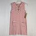 Kate Spade New York Dresses | Kate Spade New York Woman's Dress Size Small Pink & White Stripes New With Tags | Color: Red/White | Size: S