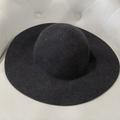 J. Crew Accessories | J.Crew Woman's Felt Hat Gray/Black 100% Wool | Color: Black/Gray | Size: Os