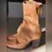 Free People Shoes | Free People Tan Heel Boot | Color: Brown/Tan | Size: 6.5