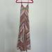 Anthropologie Dresses | Anthropologie Striped Spaghetti Strap Maxi Dress/Cover-Up, Xs | Color: Pink/Yellow | Size: Xs