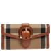 Burberry Bags | Must Go / Obo: Burberry Nova Check Buckle Wallet | Color: Brown/Tan | Size: Os