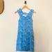 Anthropologie Dresses | Anthropologie X Larke Harper Ruffled Petite Blue Dress Size Xxsp | Color: Blue | Size: Xxsp