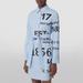 Burberry Dresses | Burberry Kari Horseferry Print Shirt Dress | Color: Blue | Size: 4