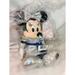 Disney Toys | Disney Parks 2023 Platinum 100 Years Wonder Anniversary Minnie Mouse Plush Toy | Color: Black/Gray | Size: One Size