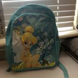 Disney Accessories | Kid’s Backpack Disney Tinker Bell Light Green 2 Pocket Girls Backpack | Color: Green | Size: Osg