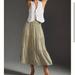 Anthropologie Skirts | Anthropologie The Somerset Maxi Skirt. Size L. Nwt. Light Sage Green. | Color: Green/Tan | Size: L