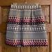 Anthropologie Skirts | Anthropologie Nomad Morgan Carper Skirt, Size 8 | Color: Red | Size: 8