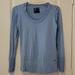 American Eagle Outfitters Sweaters | Great Condition American Eagle Sky Blue Scoop Neck Pullover Knit Sweater | Color: Blue | Size: L