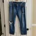 Levi's Jeans | Levi's 501ct Boyfriend Fit Distressed Jeans Size 31 | Color: Blue | Size: 31
