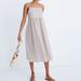 Madewell Dresses | Madewell Floral Cami Tie-Strap Maxi Sundress | Color: Blue/Cream | Size: Xs